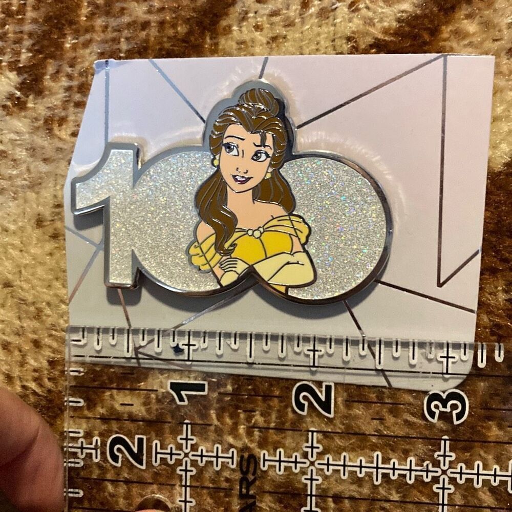 Disney Storybook Classics 100 Beauty And The Beast Belle LE 2300 Pin - Picture 3 of 4